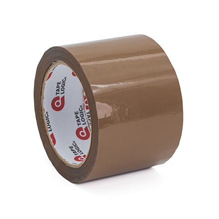 3" x 110 yds. Tan (6 Pack) TAPE LOGIC<span class='afterCapital'><span class='rtm'>®</span></span> #291 Acrylic Tape