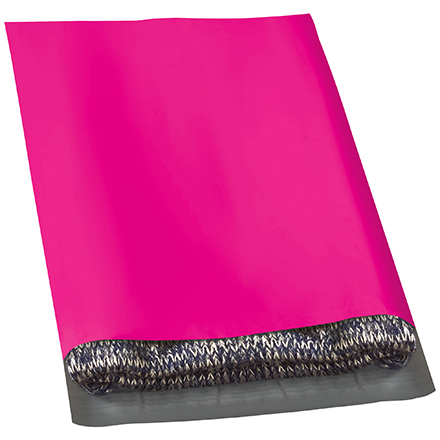 12 x 15 <span class='fraction'>1/2</span>" Pink Poly Mailers