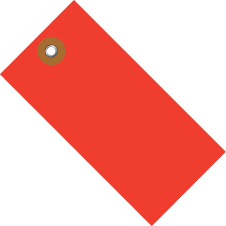 6 <span class='fraction'>1/4</span> x 3 <span class='fraction'>1/8</span>" Red Tyvek<span class='rtm'>®</span> Shipping Tags