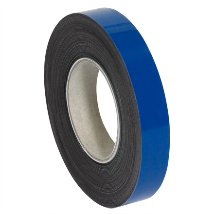 1" x 50' - Blue Warehouse Labels - Magnetic Rolls