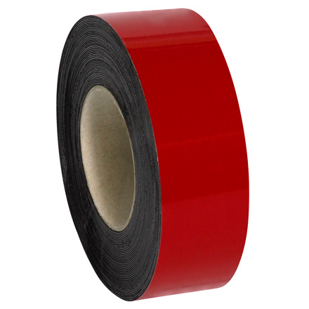 2" x 50' - Red Warehouse Labels - Magnetic Rolls
