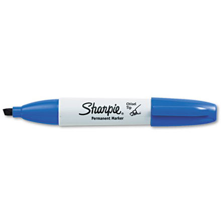 Blue Sharpie<span class='rtm'>®</span> Chisel Tip Markers