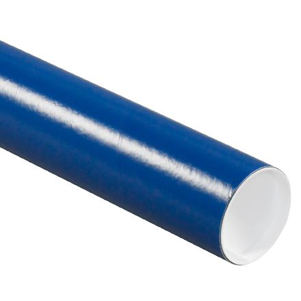 3 x 12" Blue Tubes with Caps