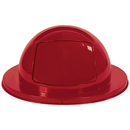 Rubbermaid<span class='rtm'>®</span> Brute<span class='rtm'>®</span> Steel Dome Lid - 55 Gallon, Red